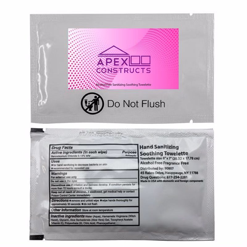 INDIVIDUAL ANTIBACTERIAL WIPES