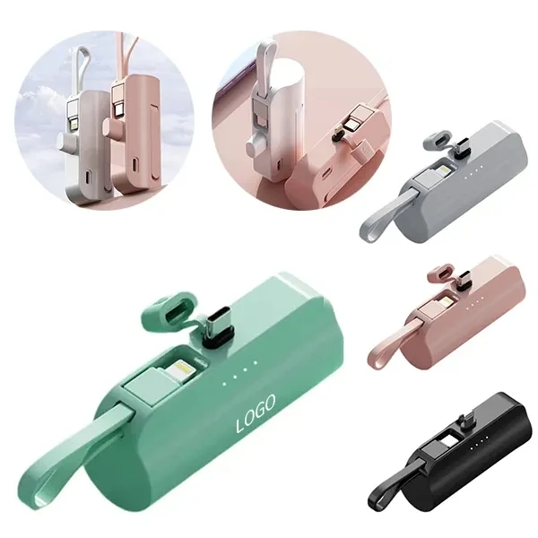 5,000mAh Portable Power Bank Fast Charging External Battery 1