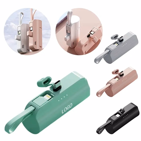 5,000mAh Portable Power Bank Fast Charging External Battery