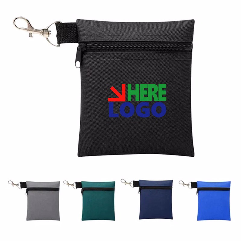 Zipper Golf Ball Bag