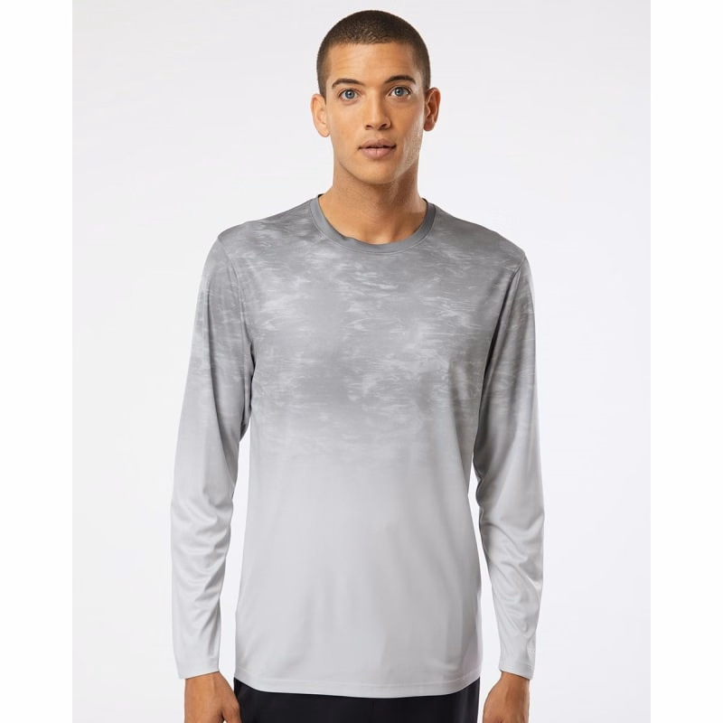 Paragon Unisex Montauk Oceanic Fade Performance Long Sleeve T-Shirt - 229
