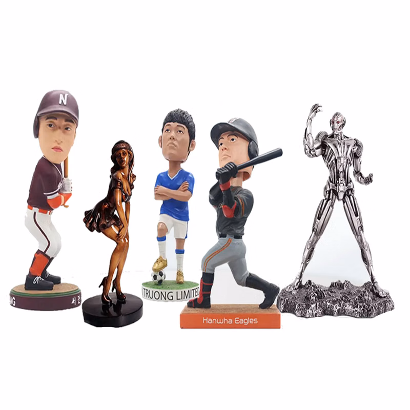 Synthetic Resin Bobblehead Souvenir