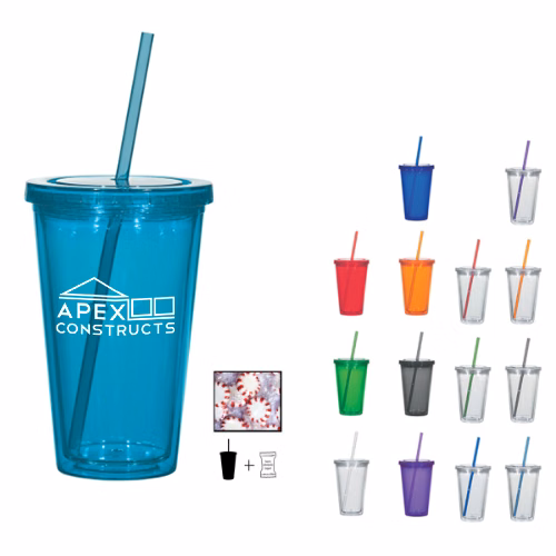 16 oz. Double Wall Tumbler With Candy Filling