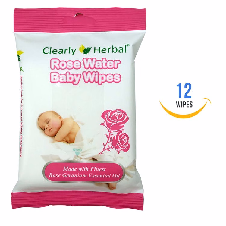 Plant Based Baby Wipes - Travel Pack 12 Count