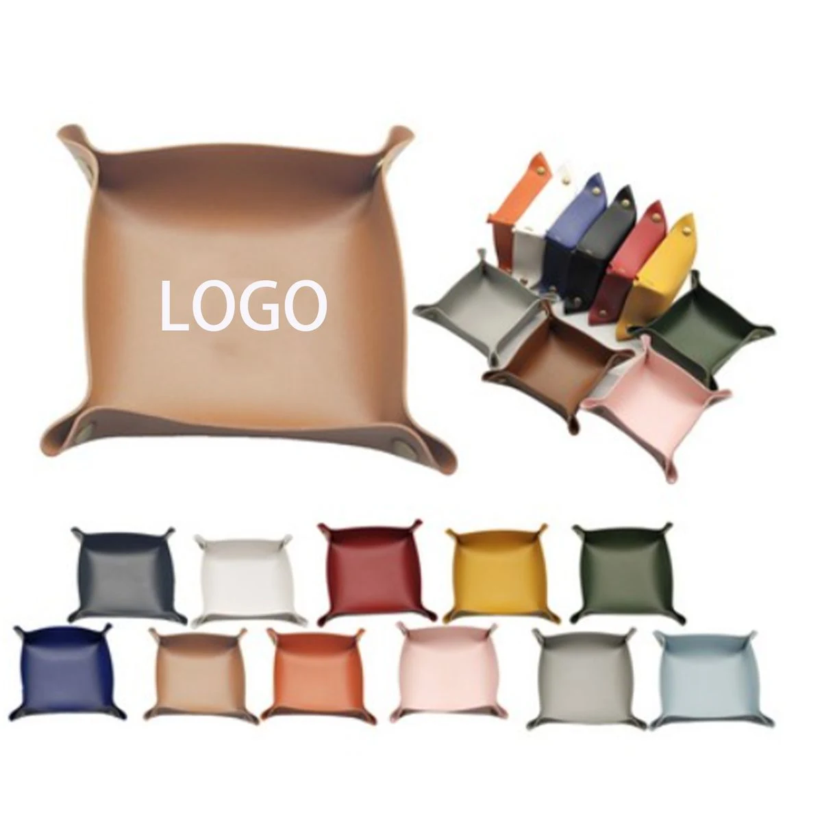 PU Leather Folding Tray 1