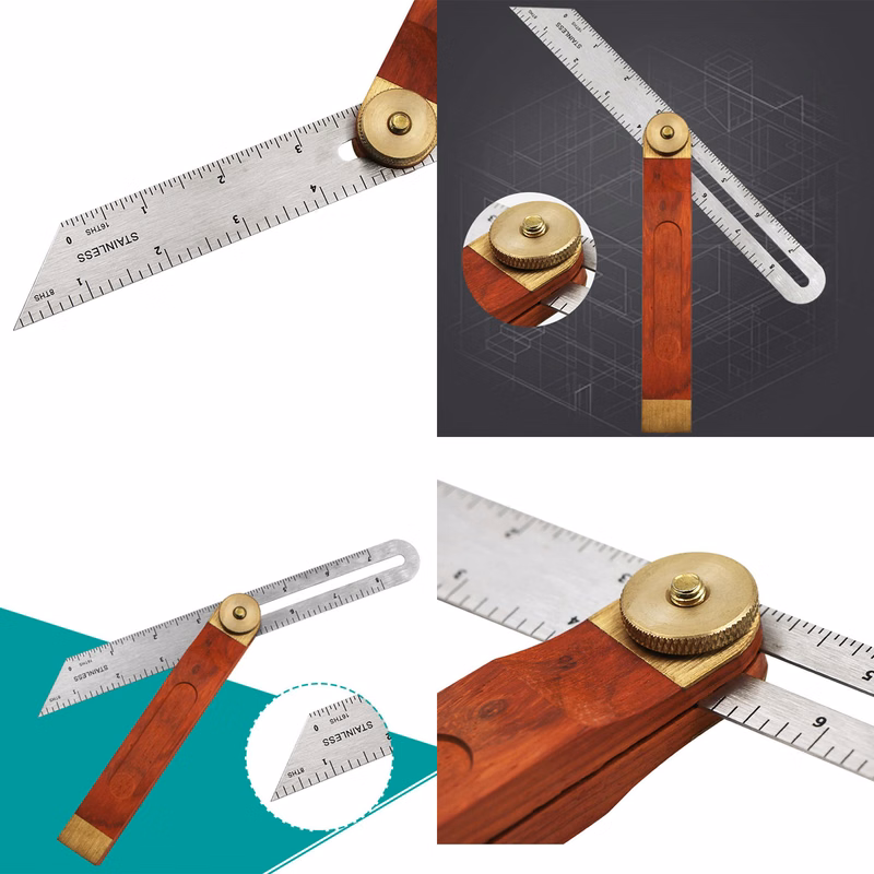 9inch Stainless Steel Sliding Angle Ruler