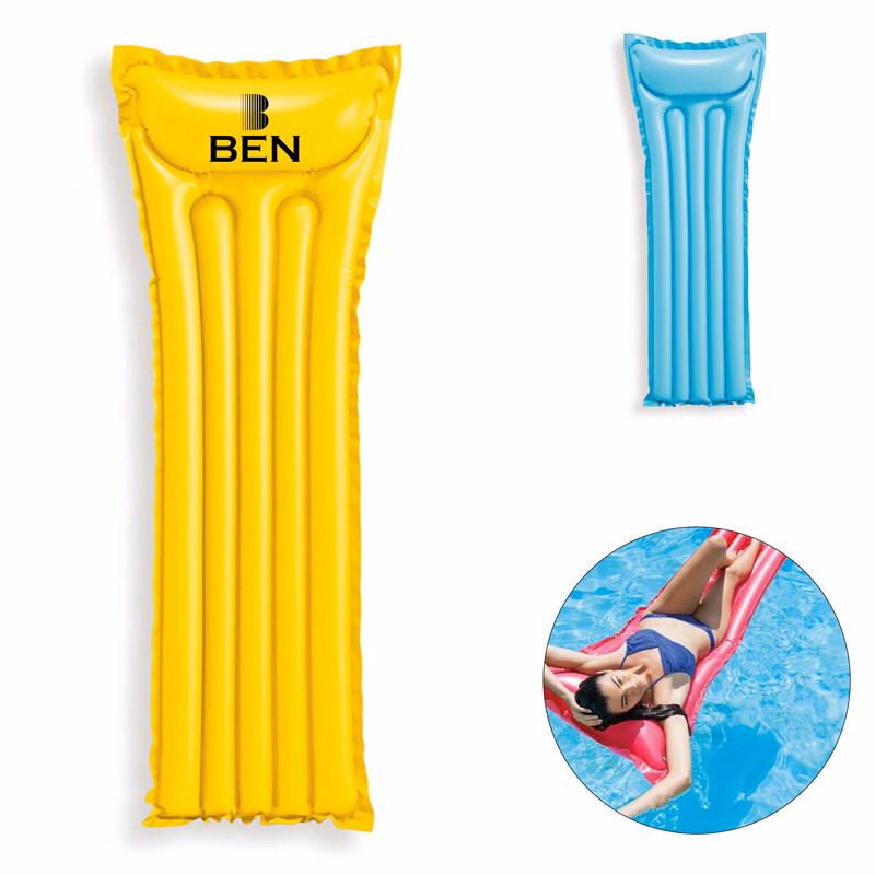 Glow-in-the-Dark Inflatable Float Mat