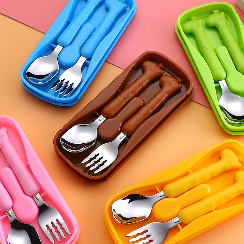 Kids Stainless Steel Utensil Set