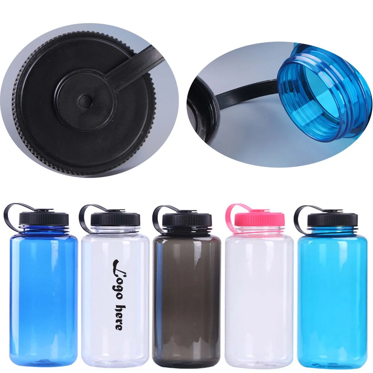 Large Capacity Plastic Water Bottle/Space Cup 1