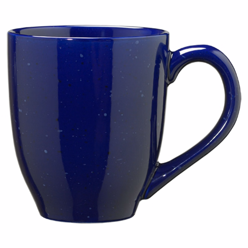 16oz Speckled Ceramic Bistro Coffee Mug