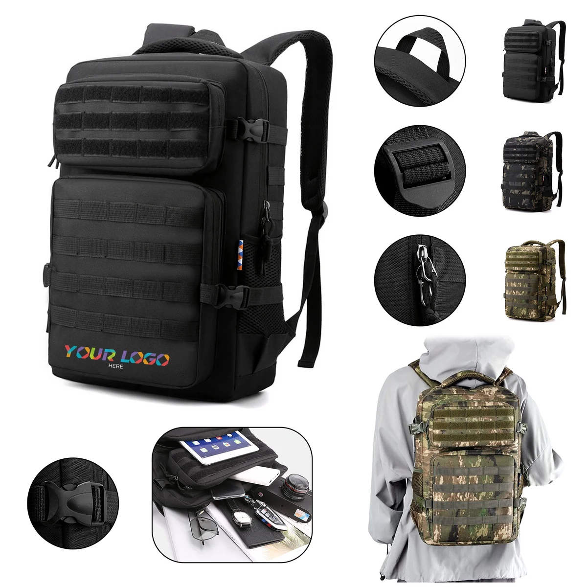 Tactical Travel Backpack 1