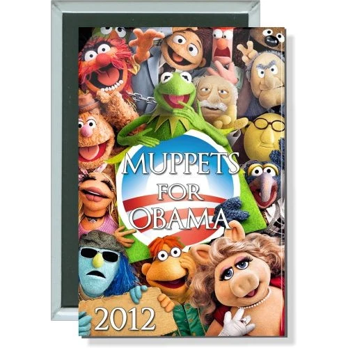 Muppets for Obama 2012, Political Button 1