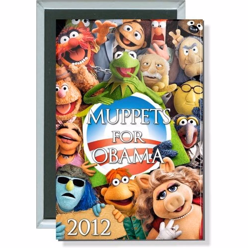 Muppets for Obama 2012, Political Button