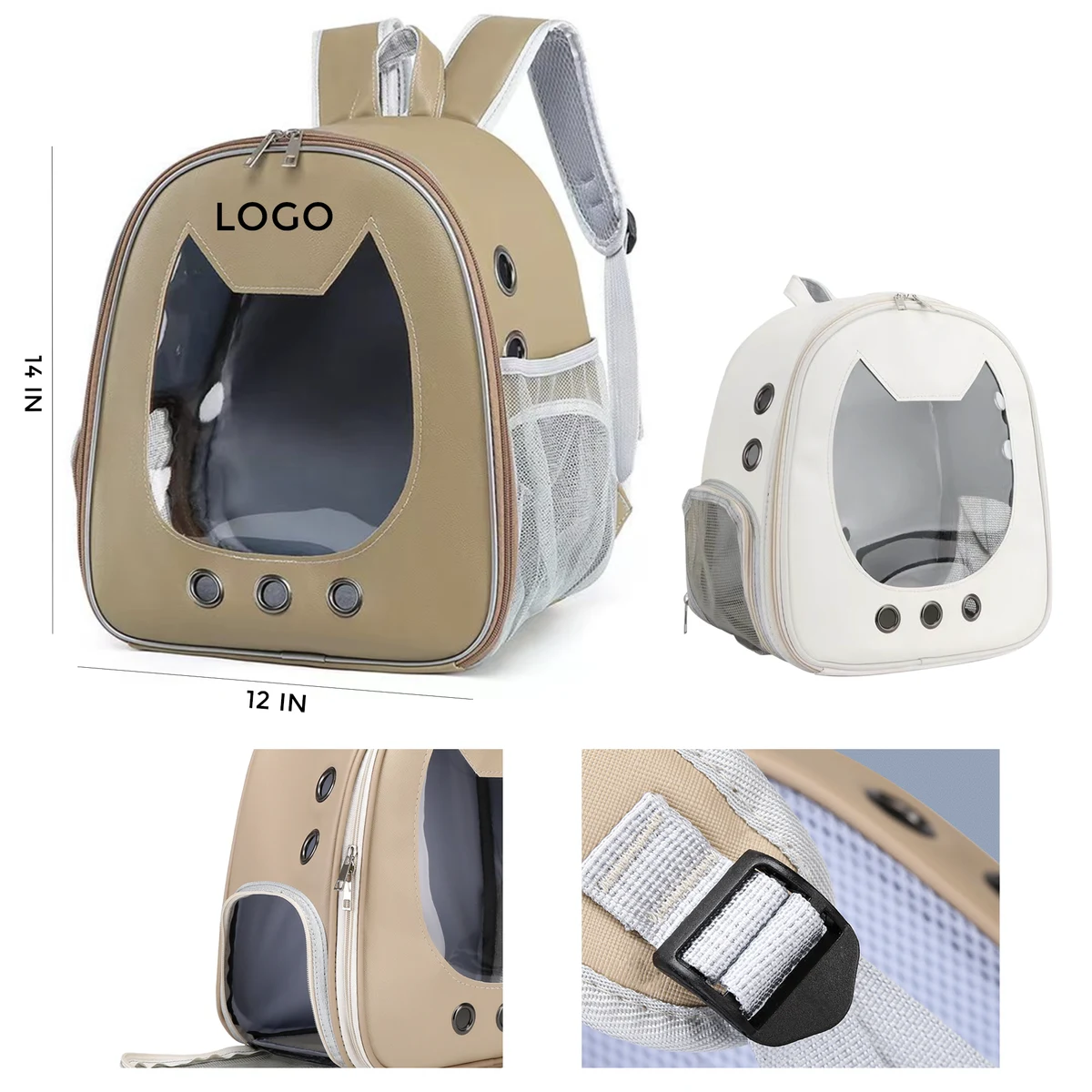 MOQ 10 PCS Durable Breathable Shoulder Cat Bag 1