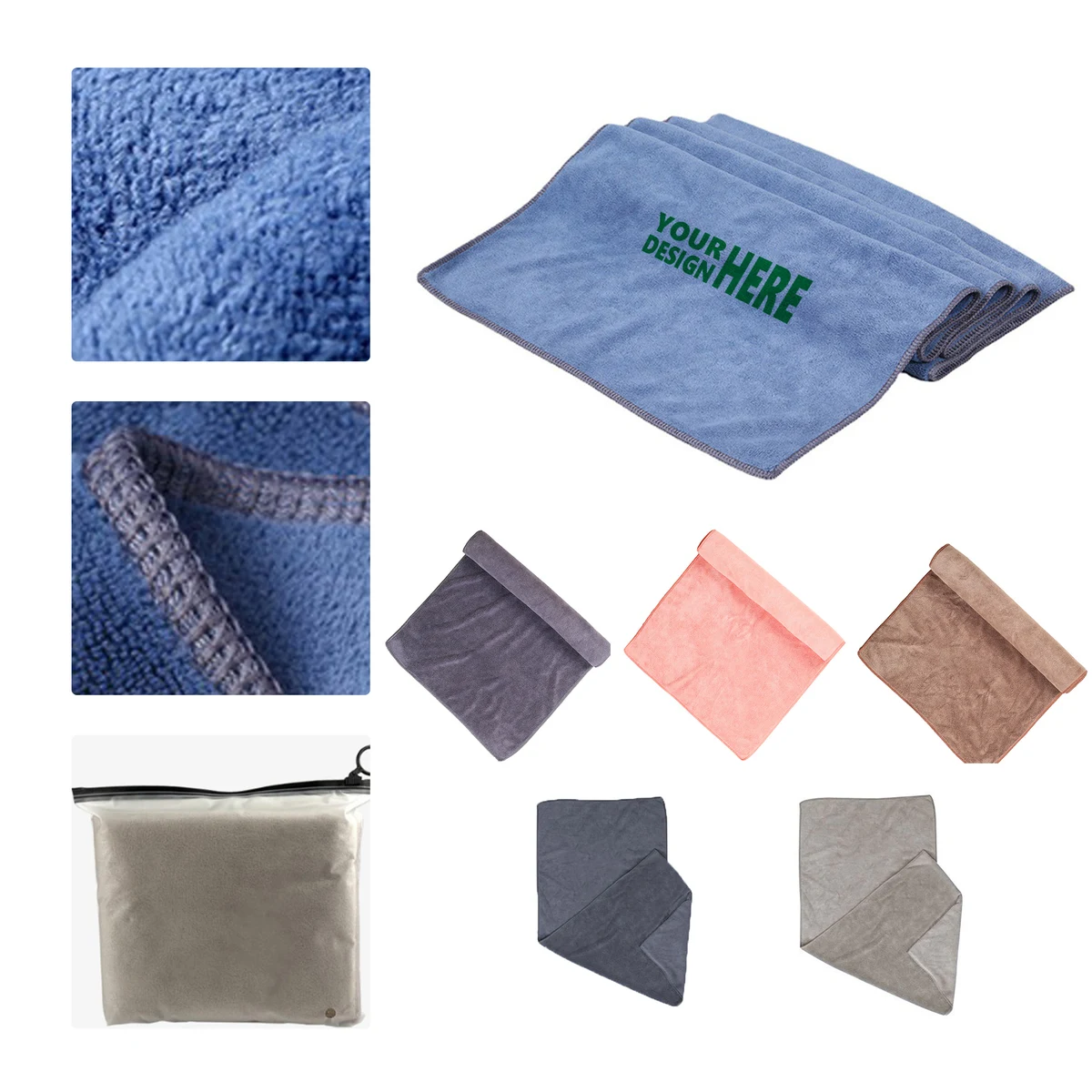 MOQ 50 Custom Gym Towel 1