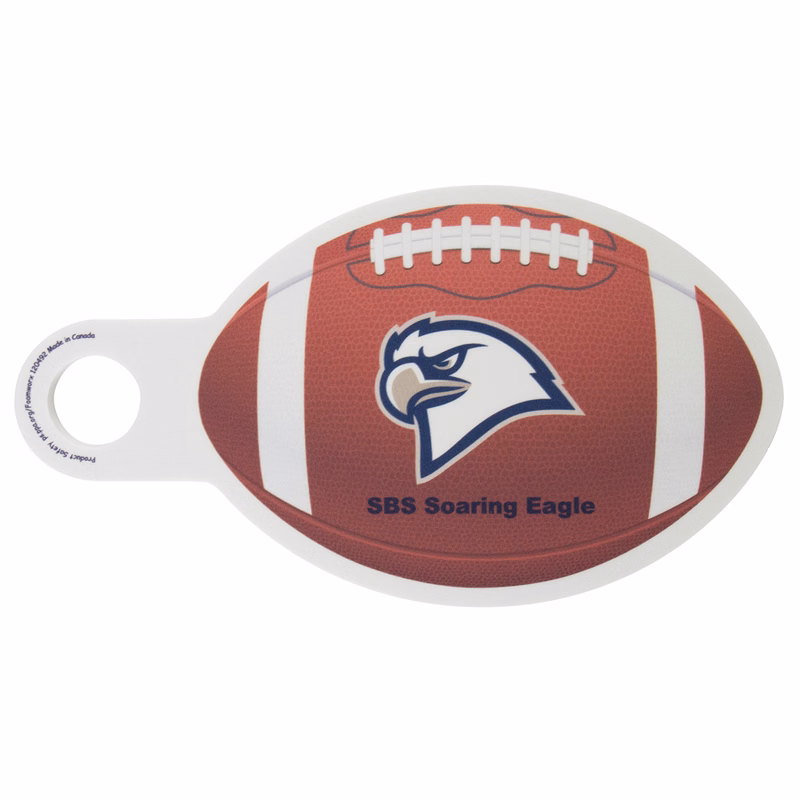 Football Rally Ring Spinner Fan Full Color