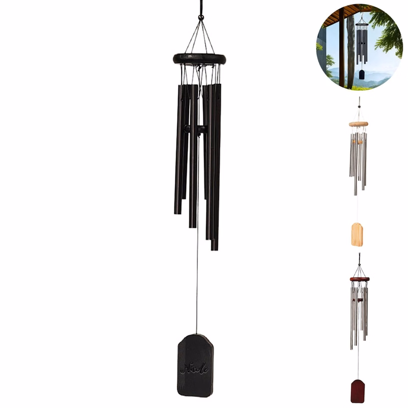 Aluminum Wind Chime Balcony Pendant