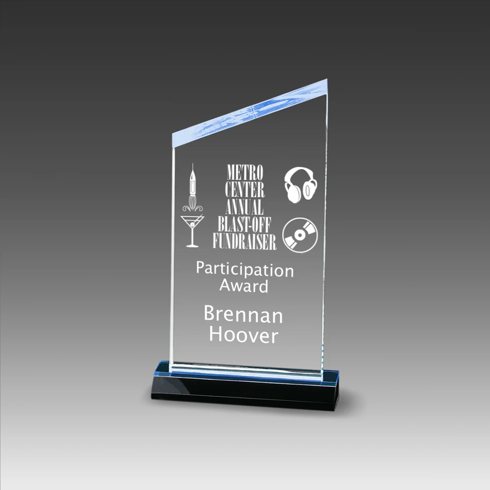 5" x 7" Reflections Beveled Peak Award 1