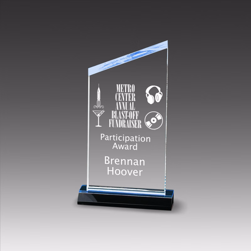 5" x 7" Reflections Beveled Peak Award