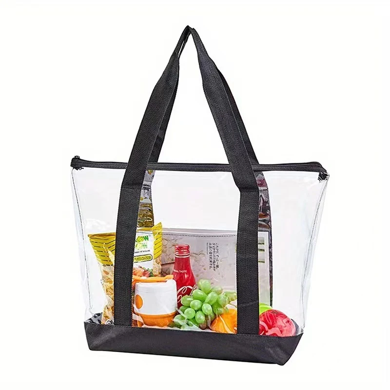 Waterproof Clear PVC Tote Bag 1