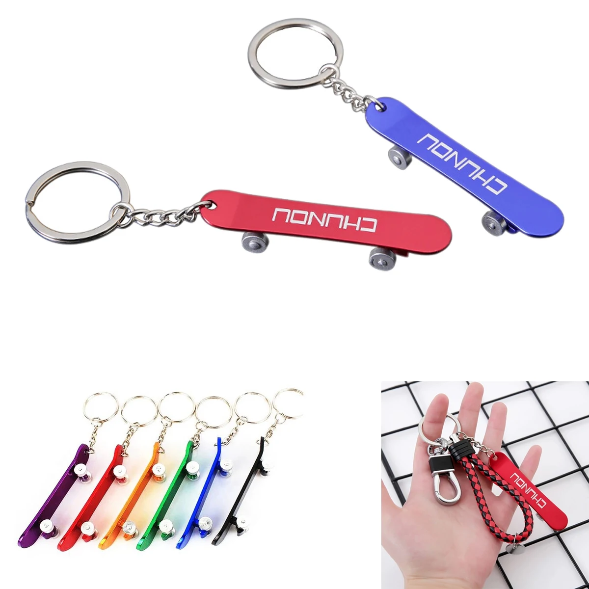 Metal Scooter Keychain Bottle Opener 1