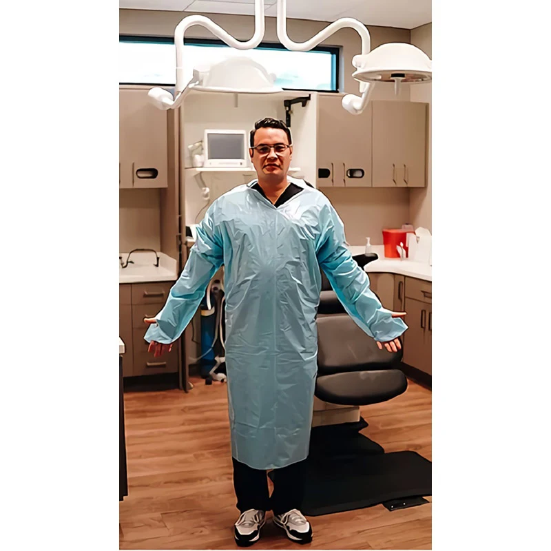 Disposable PE Isolation Gowns Class 1 & 2 1