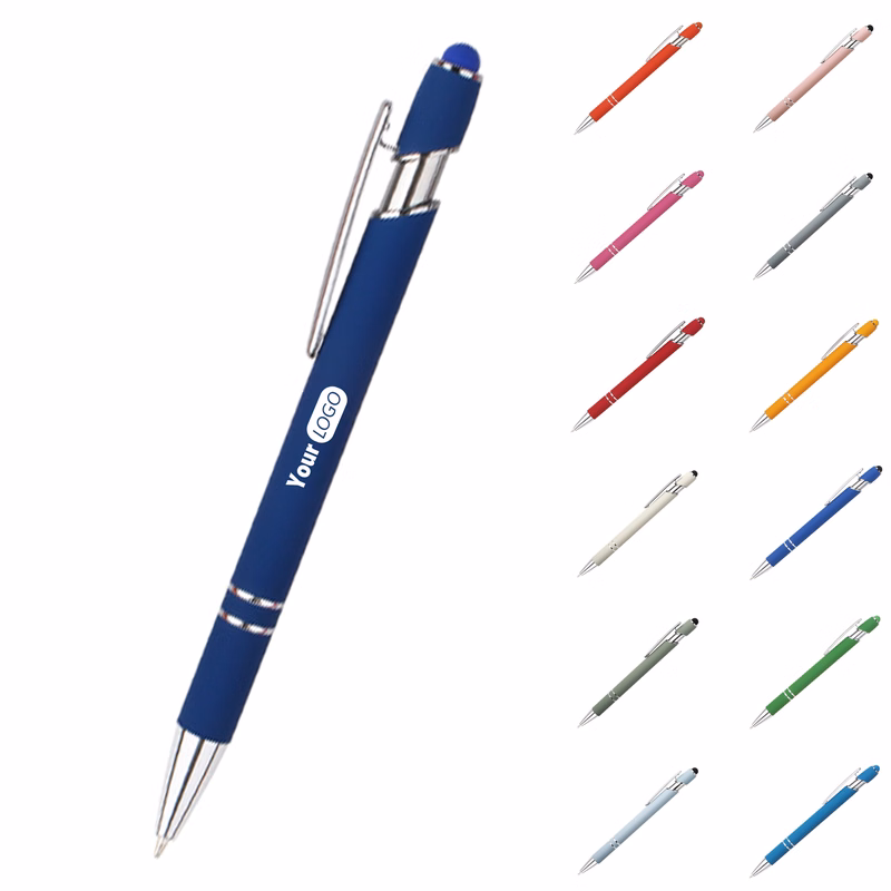 Aluminum Colored Press Pen