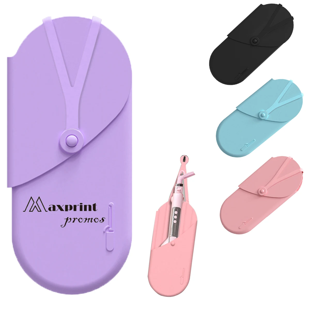 Heat Resistant Silicone Mat Pouch for Curling Irons 1
