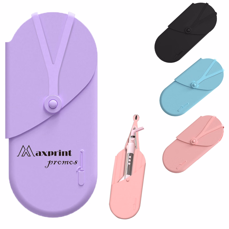 Heat Resistant Silicone Mat Pouch for Curling Irons