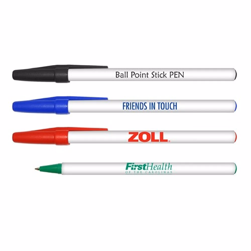 Round Ball Point Stick Pen