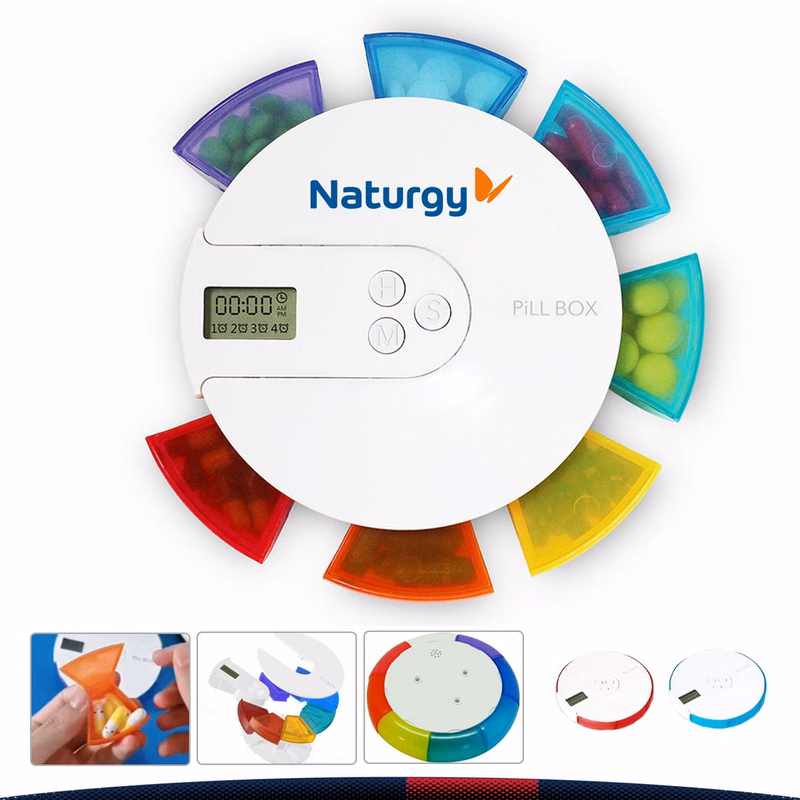 Regimend Smart Weekly Time Reminder Pill Organizer