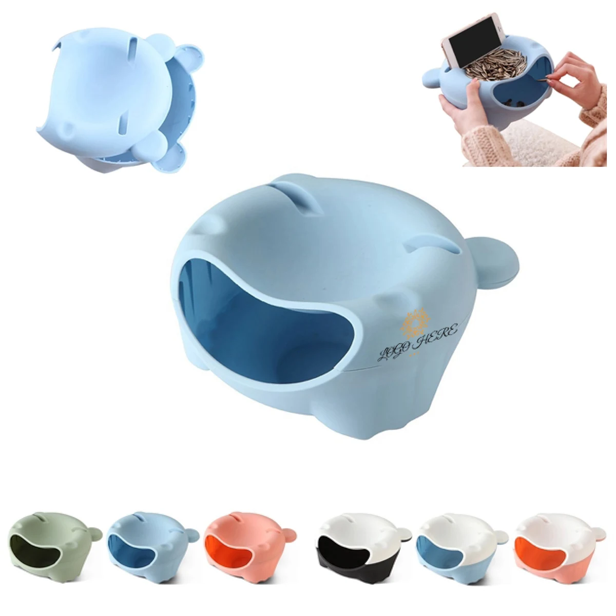 MOQ 50 Versatile Trash Bin & Phone Stand for Desk and Car Use 1