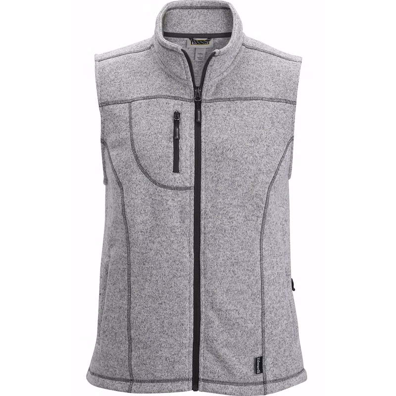 Womens Sweater Knit Fleece Vest