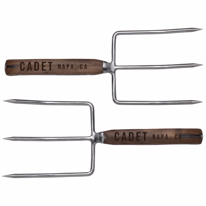 Turkey Lifter Forks in Rosewood Gift Box