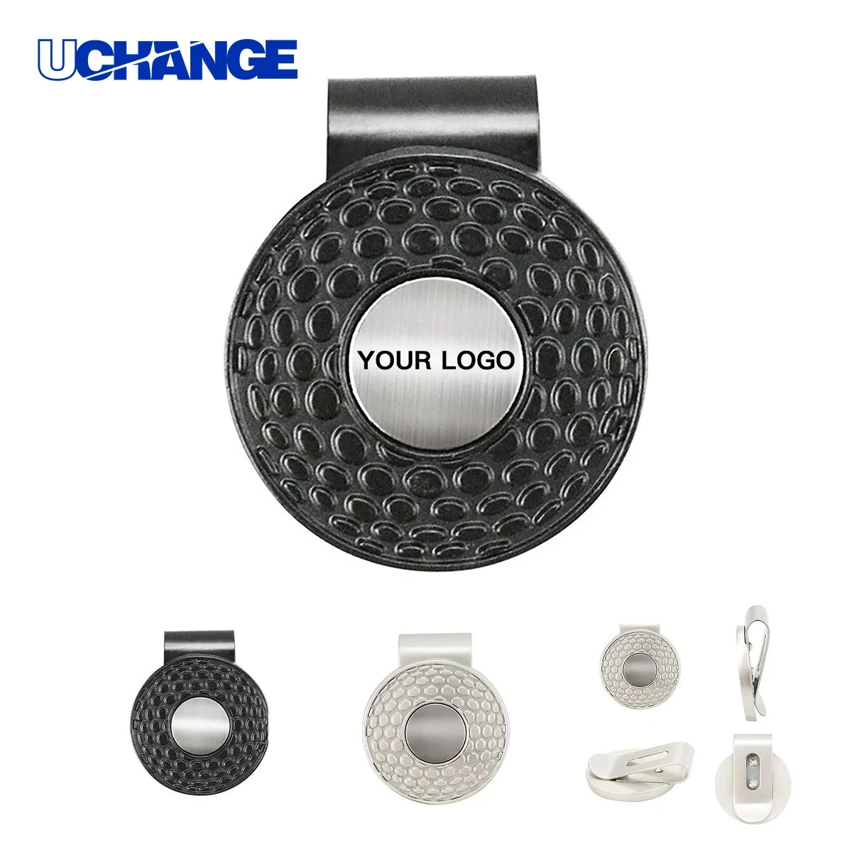 Golf Hat Clip Tool Magnet with Ball Marker Attachment 1