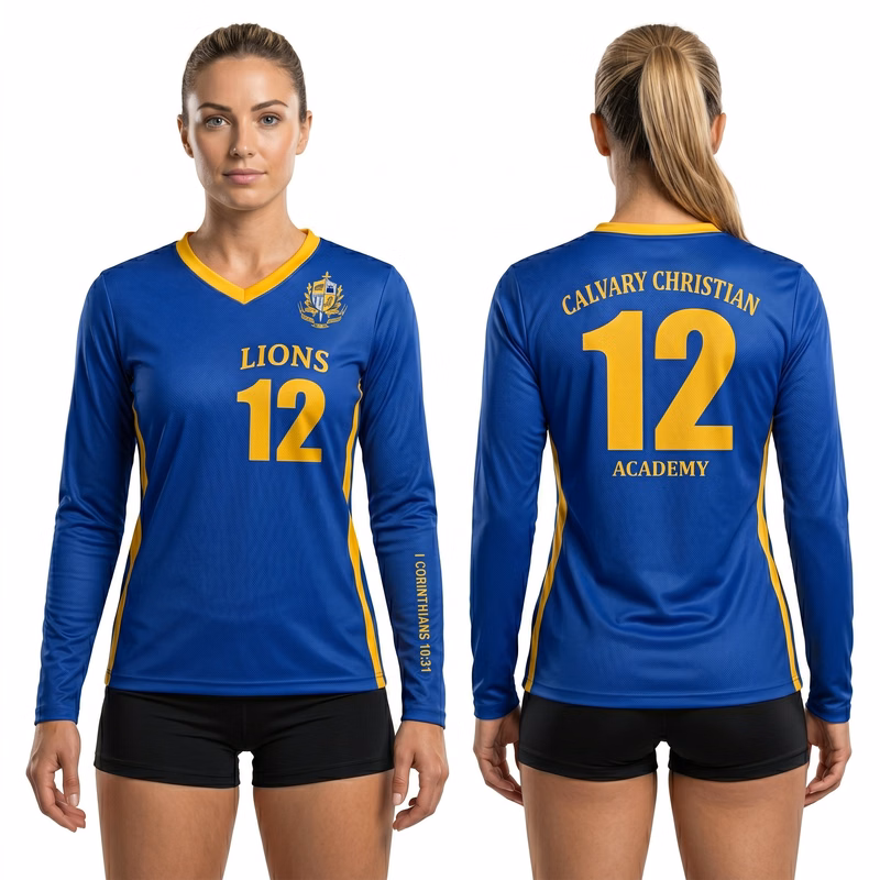 UPHILL™ Women Long Sleeve Volleyball Jersey