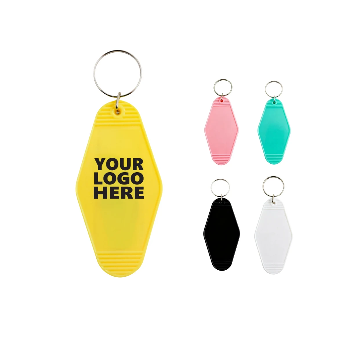 Unique Plastic Key Identifier Fob 1