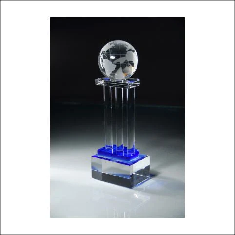 Crystal Globe On Pillars 1
