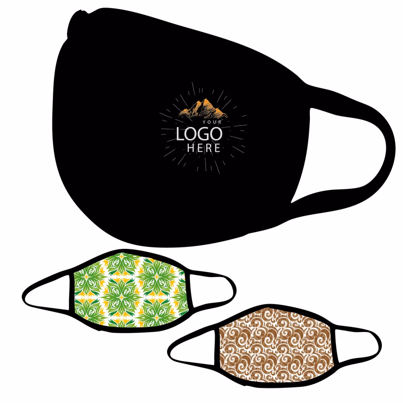 Reusable 3-Layer Cotton Face Mask
