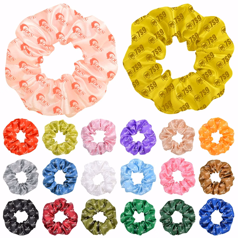 Satin Silk Scrunchies