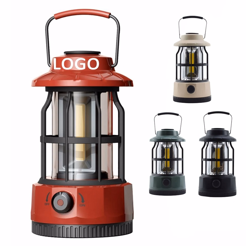 Retro Outdoor Camping Light Picnic Lantern AA/Li-ion Battery