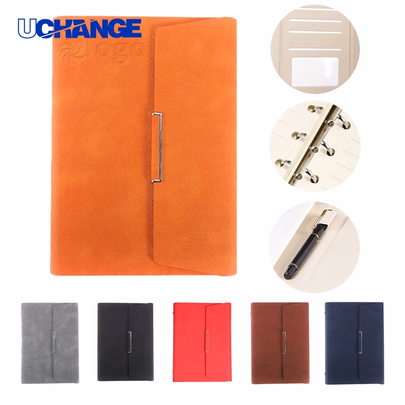 Premium A5 Leather Business Notebook Journal
