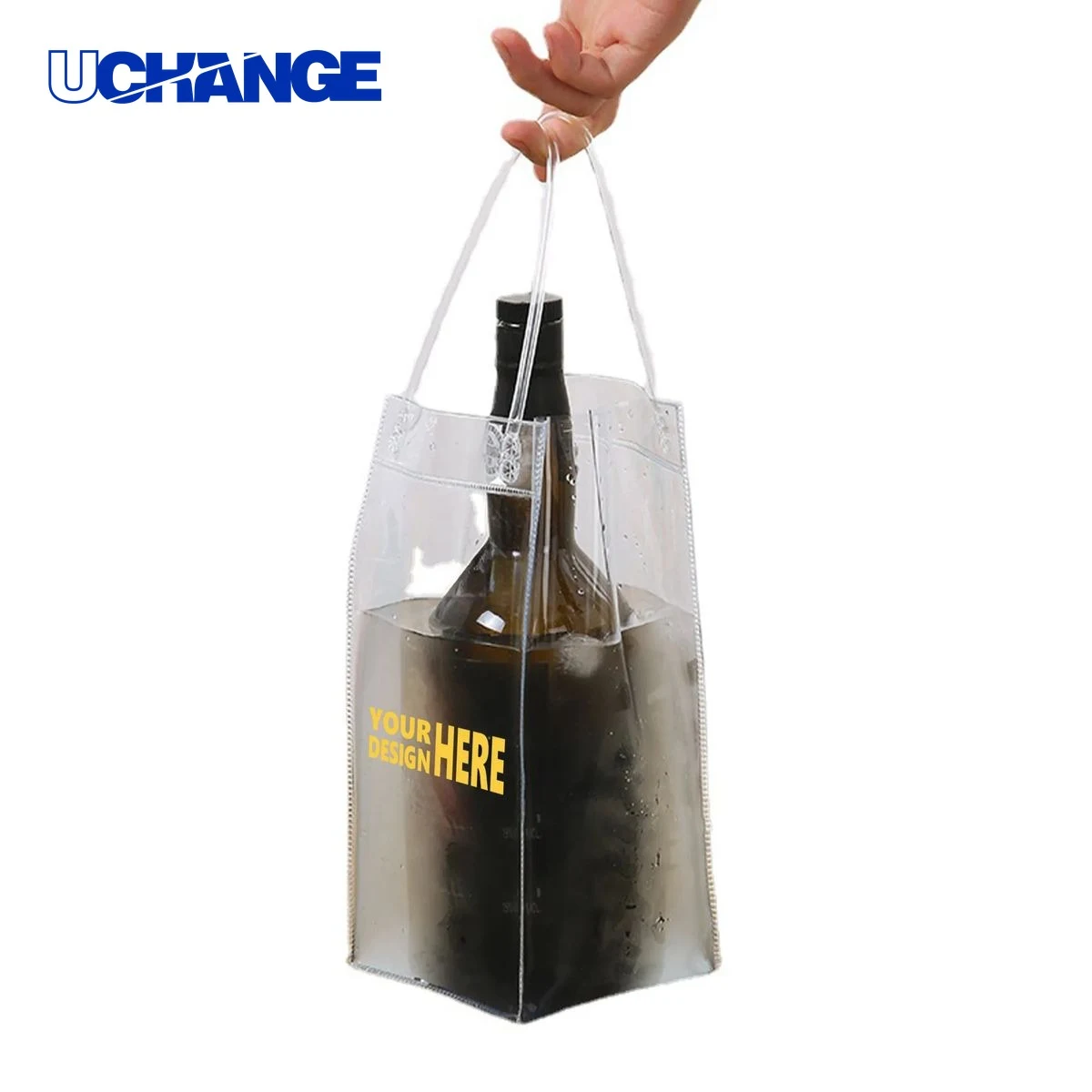 PVC Waterproof Transparent Plastic Tote Bag Container 1