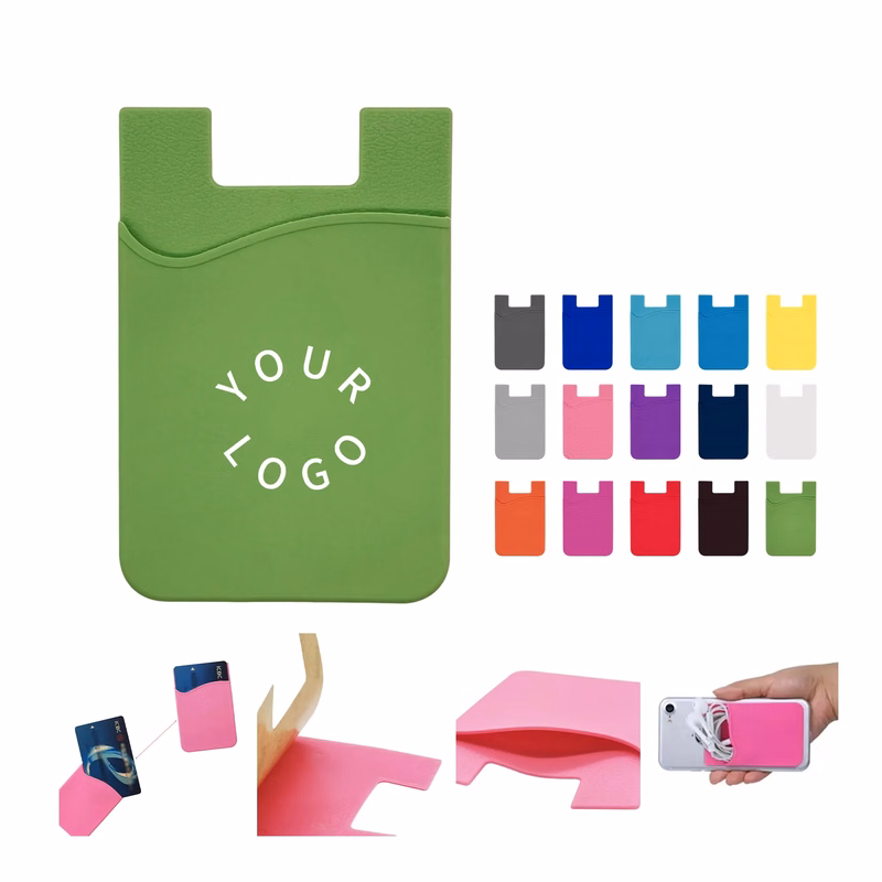 Slim Silicone Phone Wallet
