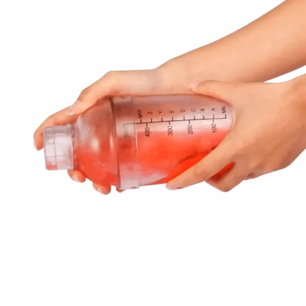 Custom Slip Resistant Shake Cup with Leak Proof Removable Lid — Bar Mixing
