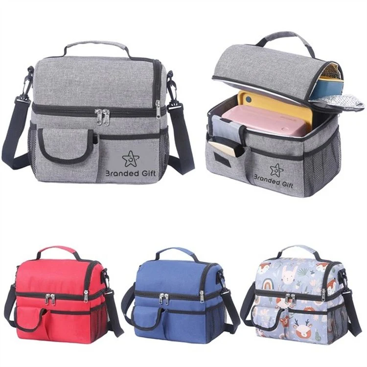 Lunch Bag Insulated, Dual Compartment Lunchbox 1