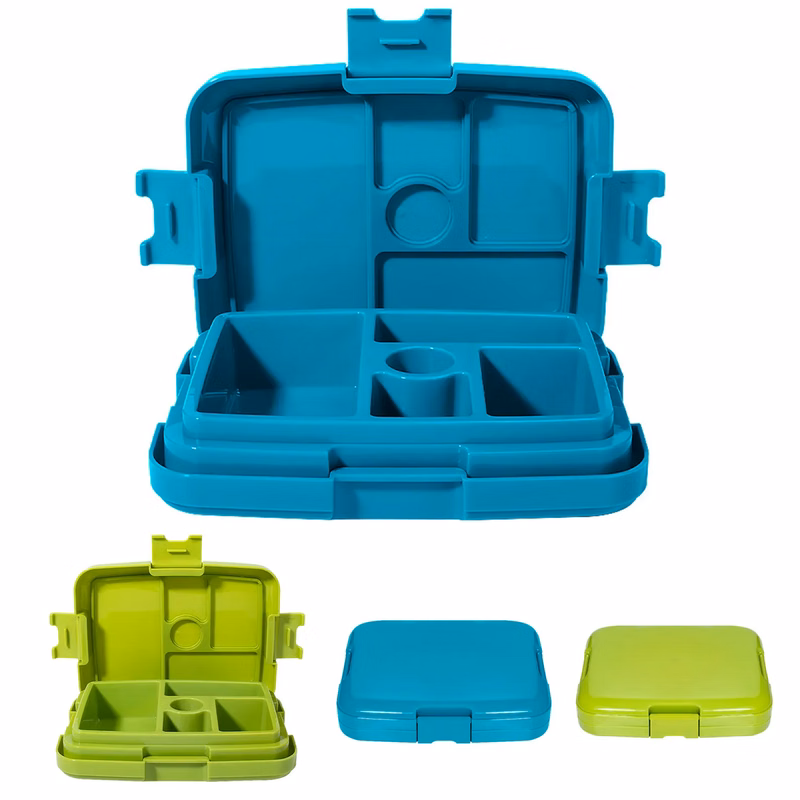 Compartmentalized anti-odor sealed fresh-keeping bento box