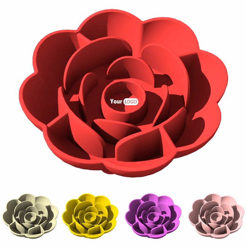 Rose Pet Bowl