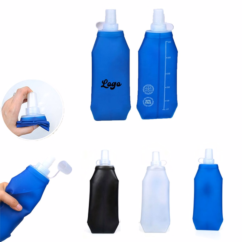 Flexible TPU Squeeze Sports Bottle for Active Hydration