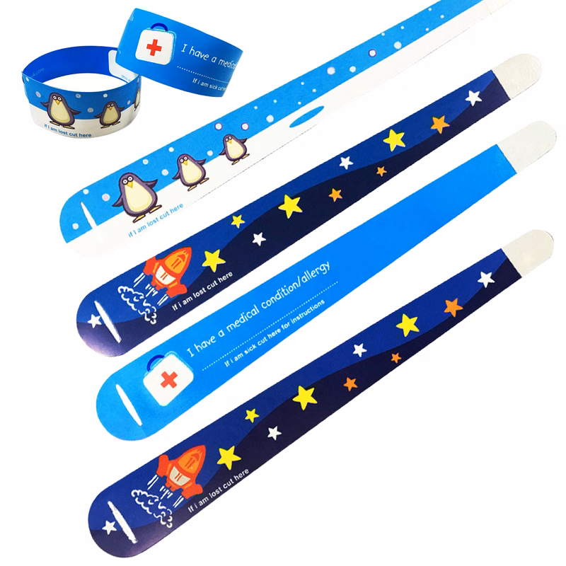Kids' Safety Wristbands for Events MOQ50